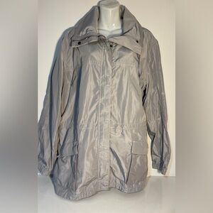 NWT Chico's Light Gray Utility Jacket